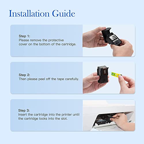 Valuetoner Remanufactured Ink Cartridge Replacement for Canon PG-210XL CL-211XL to use with PIXMA IP2702 IP2700 MP230 MP240 MP250 MP270 MP280 MP480 MP490 MP495 MP499 MX320 MX330 MX340 Printer(2 Pack)