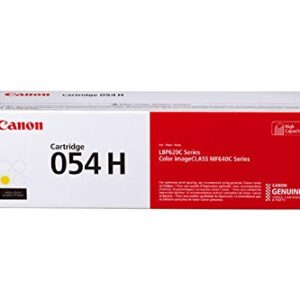Canon Genuine 054 High Yield CMY Color Toner Cartridge Set