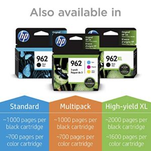 HP 962 | 2 Ink Cartridges | Black | Works with HP OfficeJet Pro 9000 Series | 3JB33AN