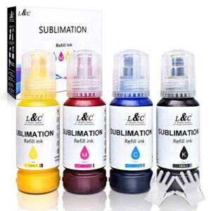 l&c sublimation ink for epson ecotank 2840 2400 2800 2803 2850 et 5800 st 2000 st 3000 st 4000 stc2100 ecotank printers