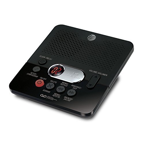 ATT Digital Answering System Black 1740