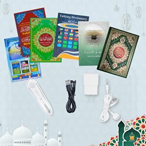 CG Quran Reading Pen, Smart Electronic Talking, M9-8GB Electronic Reader Pen, Word-by-Word Digital Holy Recorder, Loading on Many Reciters and Languages with 6 Book, Ramadan Gift