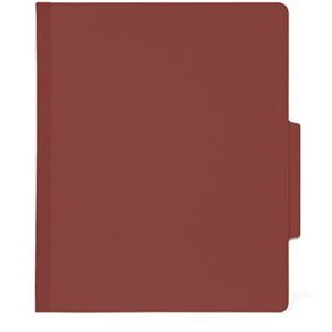 10 Red Classification Folders - 2 Divider - 2 Inch Tyvek Expansions - Durable 2 Prongs Designed to Organize Standard Medical Files, Law Client Files, Office Reports - Letter Size, Red, 10 Pack