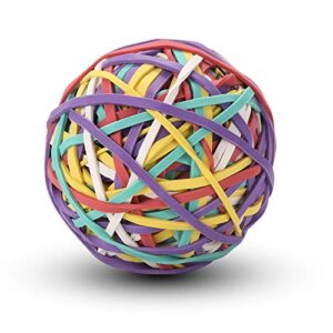 idream365 rubber band ball,150gm(about 180 bands per ball),assorted colors rubber bands elastics bands for home,office