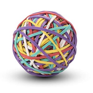 iDream365 Rubber Band Ball,150gm(About 180 Bands per Ball),Assorted Colors Rubber Bands Elastics Bands for Home,Office