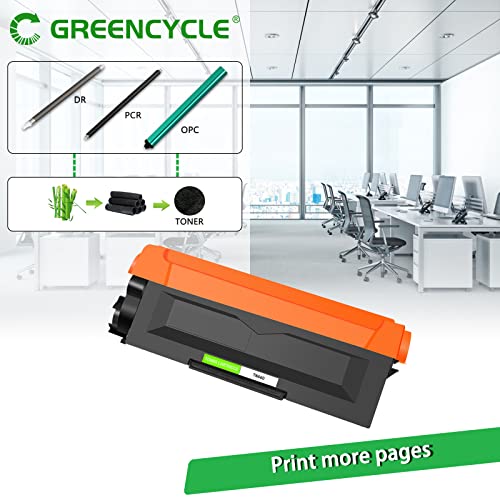 greencycle 2 Pack TN660 TN-660 TN630 TN-630 Black Toner Cartridge Replacement Compatible for Brother MFC-L2700dw MFC-L2740dw DCP-L2540dw HL-L2300D HL-L2380DW HL-L2320D DCP-L2540DW Laser Printer