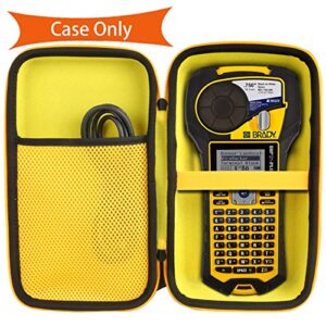Aenllosi Hard Carrying Case Compatible with Brady M210 (BMP21-PLUS) Handheld Label Printer