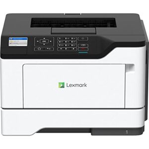 lexmark ms520 ms521dn desktop laser printer – monochrome – 46 ppm mono – 1200 x 1200 dpi print – automatic duplex print – 350 sheets input – ethernet – 120000 pages duty cycle