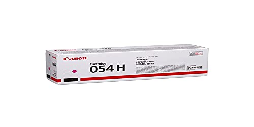 Canon CRG 054 High Yield Toner Cartridge for LBP622 & MF644, Bundle with Black 3100 Pages Yield/Cyan 2300 Pages Yield/Magenta 2300 Pages Yield/Yellow 2300 Pages Yield