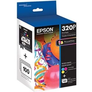 epson t320 standard capacity magenta (t320p) for select epson picturemate printers ,black