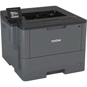 Brother HL-L6300DWB Wireless Single-Function Monochrome Laser Printer, Gray - Print only - 48 ppm, 1200 x 1200 dpi, 8.5 x 14, 256MB Memory, Auto Duplex Printing, 520 Sheet, Ethernet