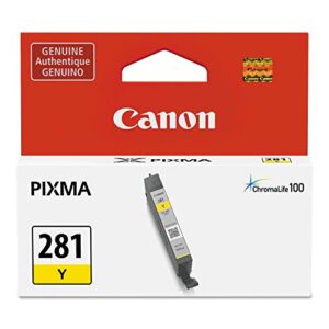 Canon CLI-281 Yellow Ink Tank Compatible to TR8520, TR7520, TS9120 Series,TS8120 Series, TS6120 Series, TS9521C, TS9520, TS8220 Series, TS6220 Series