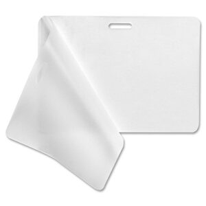 business source government-size card laminating pouches – box of 100