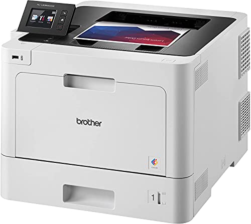 Brother HL-L83 60CDW Series Business Wireless Color Laser Printer - Auto Duplex Printing - Mobile Printing - Up to 33 Pages/Min - 2.7 inch Color Touchscreen + HDMI Cable