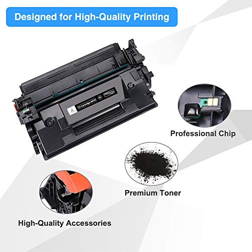 TRUE IMAGE Compatible Toner Cartridge Replacement for Canon 057H 057 CRG-057H Work with ImageCLASS MF445dw LBP226dw LBP227dw LBP228dw MF448dw MF449dw LBP226 MF445 Printer Ink (Black, 1-Pack)