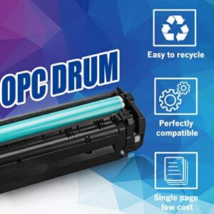 INK E-SALE Remanufactured Toner Cartridge Replacement for HP 125A CB540A CB541A CB542A CB543A Canon 116 Toner 4 packs Set for HP LaserJet CP1215 CP1518ni CP1515n CM1312nfi CM1312 MFP Printer