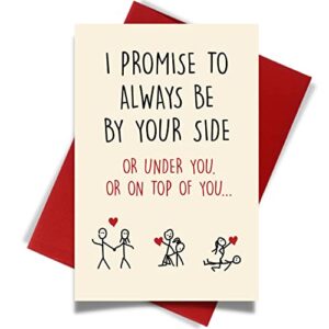 Cheerin Valentine's Day Cards for Him or Her | Anniversary Card | Gifts for Him or Her | Fun Gift Birthday Card for Husband Wife Boyfriend Girlfriend Men Women