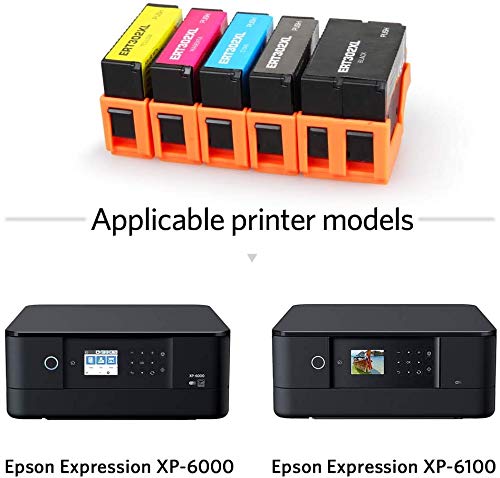 Leize Remanufactured Ink Cartridges Replacement for Epson 302 302XL T302XL 5-Pack(BK/PB/C/M/Y) for Expression Premium XP-6000 XP-6100 Printer (T302XL020,T302XL120,T302XL220,T302XL320,T302XL420)