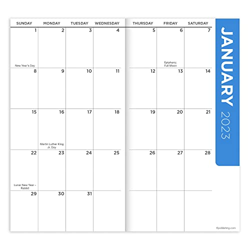 TF PUBLISHING Puppies Small Monthly Pocket Daily Planner 2023-2024 | Pocket Calendar 2023-2024 For Purse | Daily Planner 2023 - 2024 | Agenda 2023 | Calender 2023 Small Planner | 3.5" x 6.5"