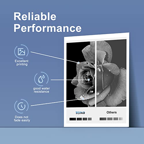 TEINO Remanufactured Toner Cartridge Replacement for Brother TN760 TN 760 TN730 to use with Brother DCP-L2550DW MFC-L2710DW MFC-L2750DW HL-L2370DW HL-L2395DW HL-L2350DW (Black, 4 Pack)