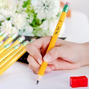 Mr. Pen- Jumbo Pencils, 10 Pencils and 1 Sharpener, Big Pencil, Fat Pencils, Jumbo Pencils for Preschoolers, Fat Pencils for Kindergarten, Thick Pencils, Big Pencils for Preschoolers, Large Pencil.