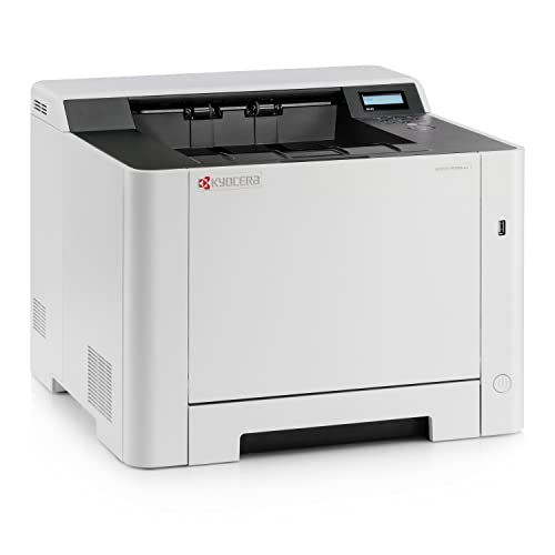 Kyocera ECOSYS PA2100cwx Color Laser Printer up to 22 ppm, Standard 1200dpi, Wireless & Wi-Fi Direct Capability, 512 MB Memory, USB, 2 Line LCD Screen, High-Speed Gigabit Ethernet Interface