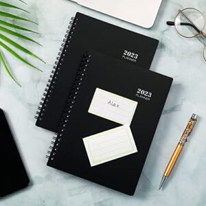 2023 Planner - Weekly and Monthly Planner 2023, 6.3” × 8.4”, Planner 2023 from Jan 2023 to Dec 2023, Inner Pocket, Premium Paper, Twin-wire Binding, Make Your Life Productive