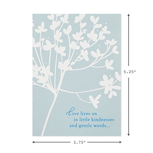 Hallmark Pack of 20 Thank You for Your Sympathy Cards, Cherry Blossom (Funeral Thank You Cards)