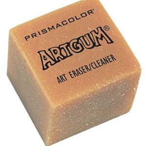 Prismacolor Premier Kneaded, ArtGum and Plastic Erasers, 3 Pack