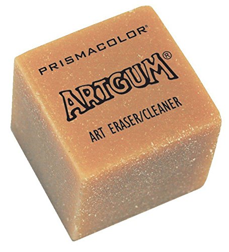 Prismacolor Premier Kneaded, ArtGum and Plastic Erasers, 3 Pack