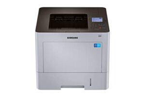 hp samsung proxpress m4530nd monochrome laser printer with mobile connectivity, duplex printing, built-in ethernet, print security & management tools (ss397e)