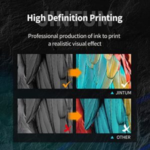 JINTUM Remanufactured 245XL 246XL Ink Cartridge for Canon Printer Ink PG-245XL CL-246XL Combo Pack for Canon MG2522 MG2500 MG2520 MX490 MX492 TR4520 TR4522 TS3322 TS3122 TS3100 TS302 (1 Black+1 Color)