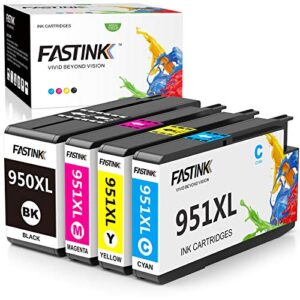 950xl 951xl ink cartridges combo pack,high-yield,4 pack,replacement for hp 950 951 xl 951xl ink cartridges for hp officejet pro 8600, 8610 8620 printer for hp 951 ink cartridges combo pack