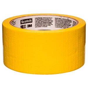 Scotch Duct Tape, 1.88 in x 20 yd, Sunshine Yellow, 1 Roll (920-YLW-C)