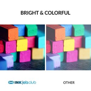 INKjetsclub Compatible Ink Cartridge Replacement for HP 933XL 932XL 933 932 XL for OfficeJet 6600 6700 7610 7612 7510 7110 6100 Printer(Black Cyan Magenta Yellow) 4 Packs