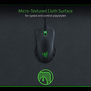 Razer Goliathus Extended Chroma Gaming Mousepad: Customizable Chroma RGB Lighting - Soft, Cloth Material - Balanced Control & Speed - Non-Slip Rubber Base - Classic Black