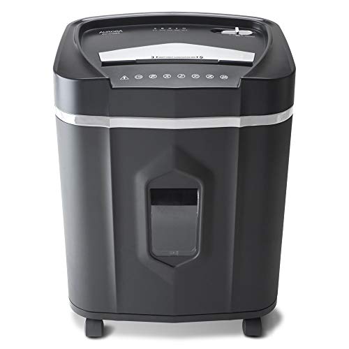 Aurora Professional Grade 14-Sheet Micro-Cut Paper and CD/Credit Card Shredder/ 30 Minutes Continuous Run Time (AU1410MA)