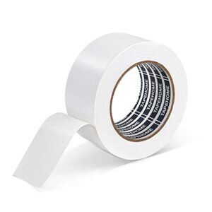 duct tape heavy duty white – 1.88 inches x 35 yards waterproof multi purpose large duct tape bulk strong industrial max strength wide adhesive tape for indoor or outdoor use,repair,tear by hand