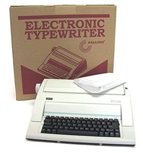 nakajima wpt-150 electronic typewriter