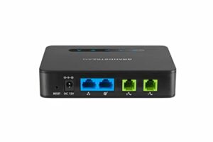 grandstream powerful 2-port ata with gigabit nat router