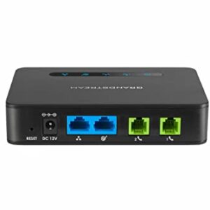 Grandstream Powerful 2-Port ATA with Gigabit NAT Router