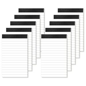 10 pack small notepads refills memo pads 3 x 5 inch lined writing note pads with 30 sheets note pad paper in each pad mini pocket notebook refills for taking notes and reminders organization planning