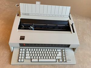 ibm lexmark wheelwriter 5 typewriter – wide carriage -7k storage-(reconditioned)