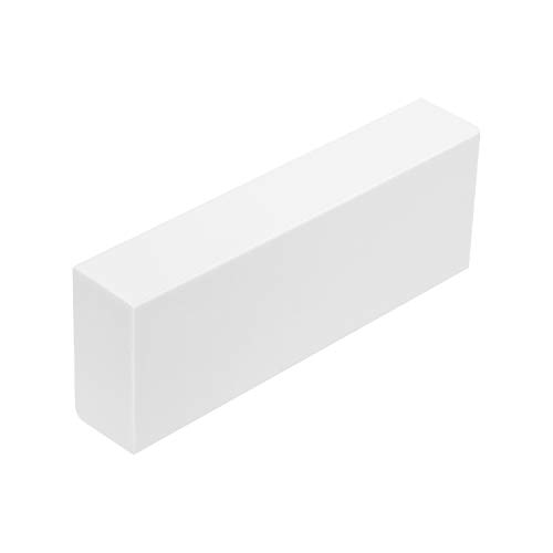 Amazon Basics Block White Eraser, 10 pack