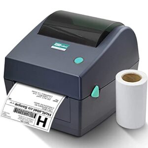 hotlabel shipping label printer – direct thermal label printer 4×6 for logistics packaging postage home small business sticker printer machine compatible with ups usps amazon fedex – windows mac