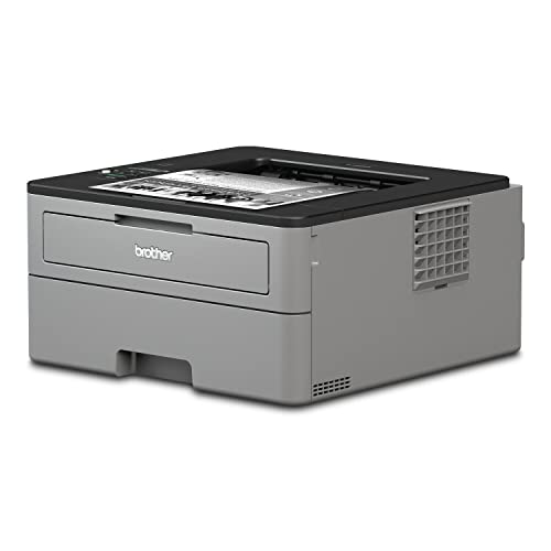 Brother HL-L23 Series Compact Monochrome Laser Printer, Print Copy Scan, 26 ppm, Wireless I Mobile Printing, Duplex Printing, Auto 2-Sided Printing, 250-sheet, with MTC Printer Cable