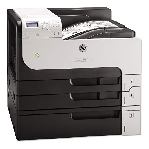 HP LaserJet Enterprise M712xh Monochrome Printer with built-in Ethernet, 2-sided printing & extra paper tray (CF238A)