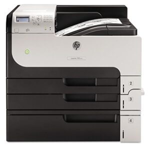 hp laserjet enterprise m712xh monochrome printer with built-in ethernet, 2-sided printing & extra paper tray (cf238a)