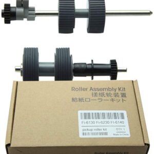 PA03540-0001 Brake Roller & PA03540-0002 Pick Roller for Fujitsu Scanner Fi-6130 Fi-6130Z Fi-6230 Fi-6140 Fi-6240 Fi-6125 Fi-6225