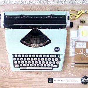 Typecast Retro Typewriter by We R Memory Keepers | Mint 49.5 x 19.8 x 39.6 cm